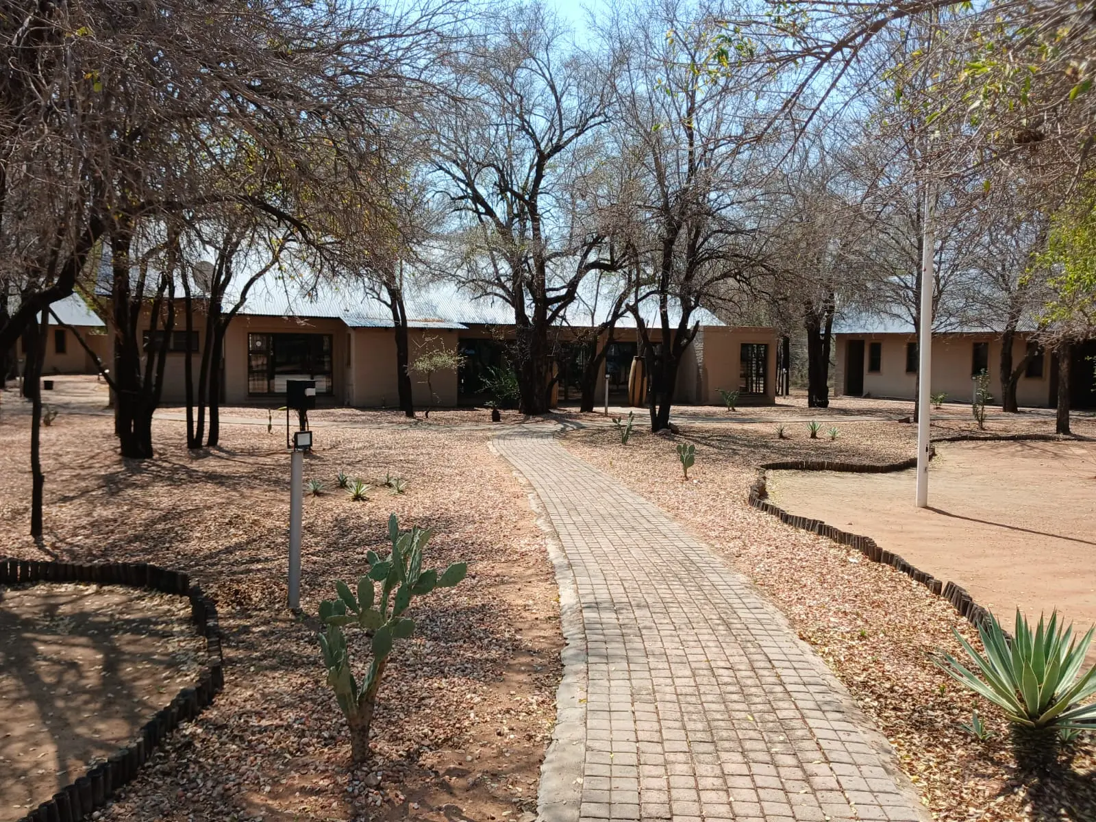 The lodge gardens and grounds